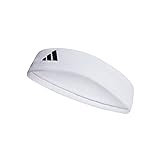 Adidas Unisex Headband Tennis Headband, White/Black, HT3908, OSFY