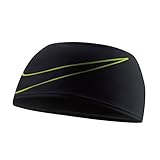 Nike Dri-Fit Swoosh Running Headband black/volt