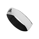 adidas Unisex-Erwachsene Intervall Reversible Terricloth Elastisches Stirnband, Weiß/Schwarz, Einheitsgröße