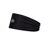 Buff CoolNet UV Stirnband Ellipse SOLID Unisex Einheitsgröße, Schwarz