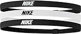 Nike Herren Pandebånd-9318 Stirnband, 036 Black/White/Black, Einheitsgröße EU