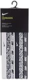 Nike Unisex – Erwachsene Assorted Stirnband, Schwarz/Weiß, One Size