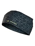 VAUDE Unisex Cassons Headband Stirnband, black/green, Einheitsgröße EU