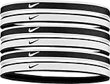 Nike Unisex – Erwachsene Swoosh Stirnband, Schwarz/Weiß, One Size